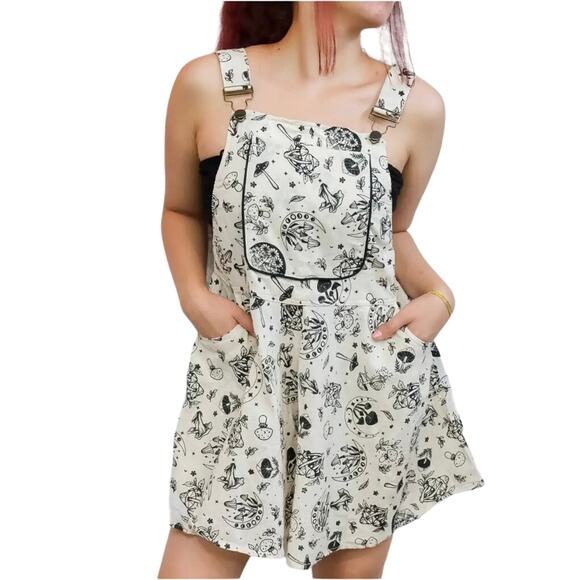 Mushroom Celestial Romper - Picture 1 of 8